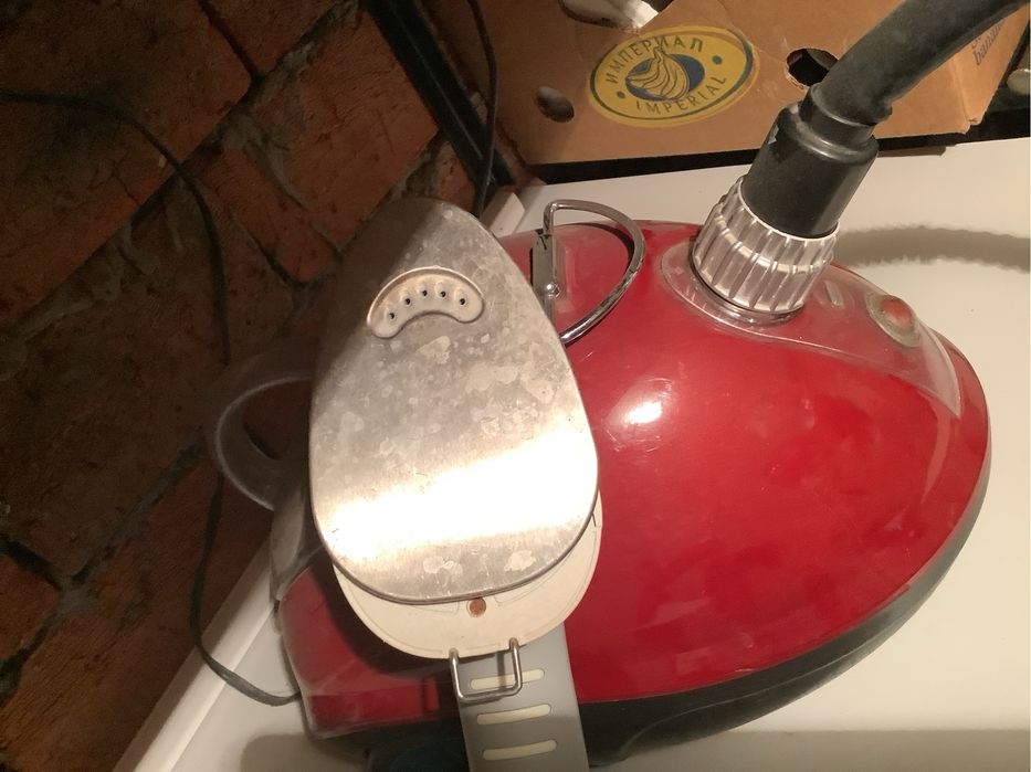 Отпариватель для одежды відпарювач для одягу Elbee 12341 червоний відп