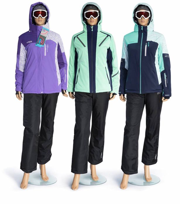Гірськолижні костюми різних розмірів