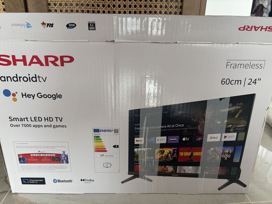 Maly Android TV SHARP 24cale