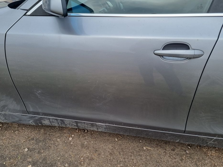 Bmw e60 e61 drzwi lewy przod  A08/7 silbergrau metallic