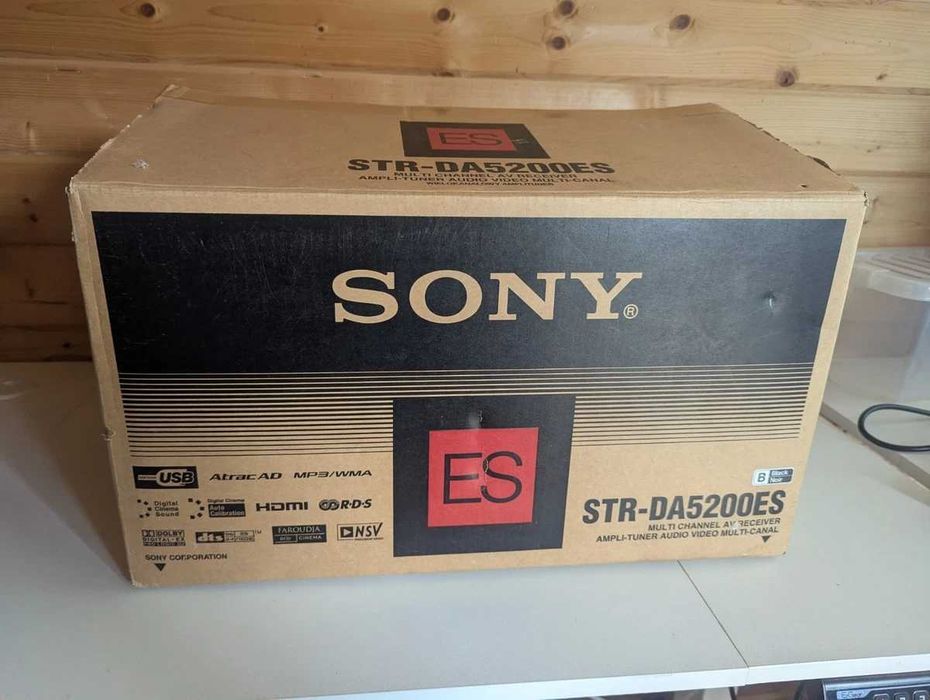 Sony str-da5200es 7.1 piloty box