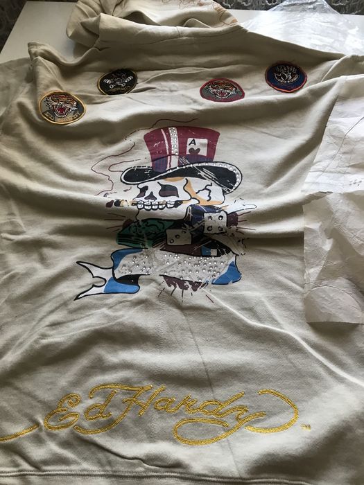 ed hardy , реглан .