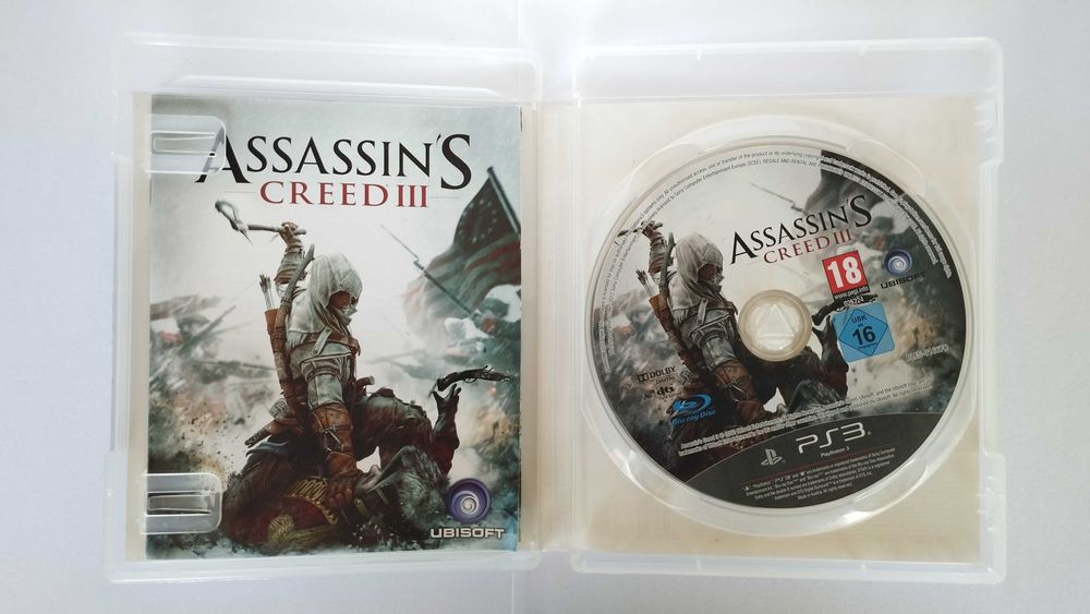 PS3 - Assassins Creed 3 - Completo com Manuais