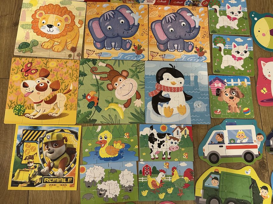 Zestaw puzzli dla dzieci