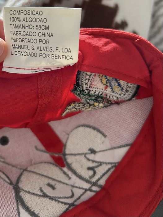 Boné Benfica oficial