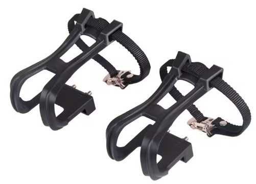 Bicos de Plástico para Pedais de Bicicleta com Presilha/ Correia