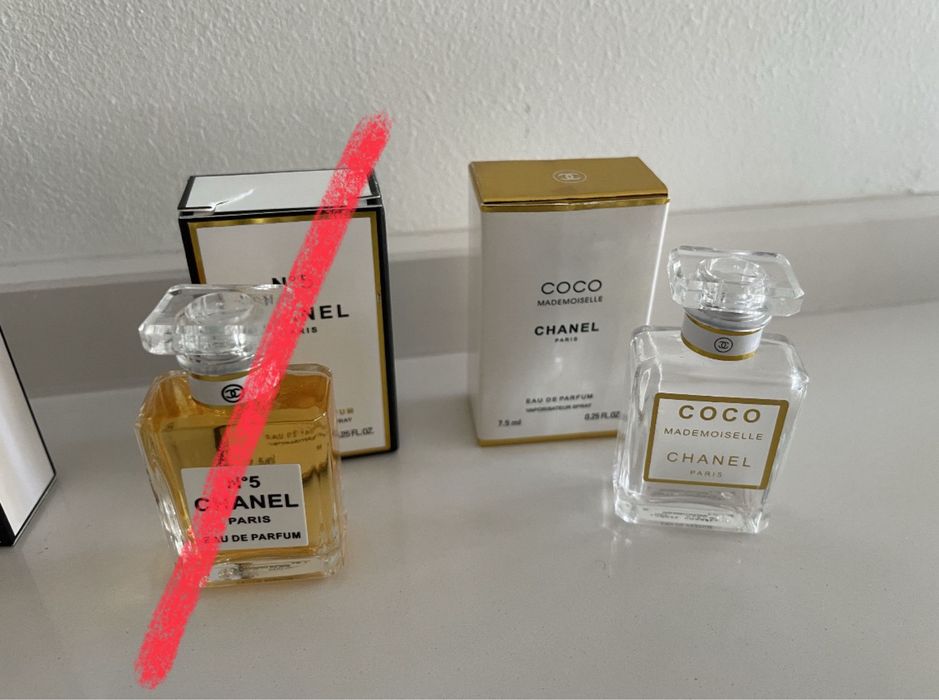 Miniaturas de perfume Chanel