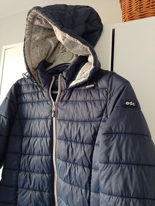 Kurtka pikowana edc xs granatowa jesienno wiosenna
