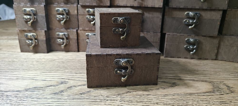 Коробочки из дерева фанеры шкатулка сундук