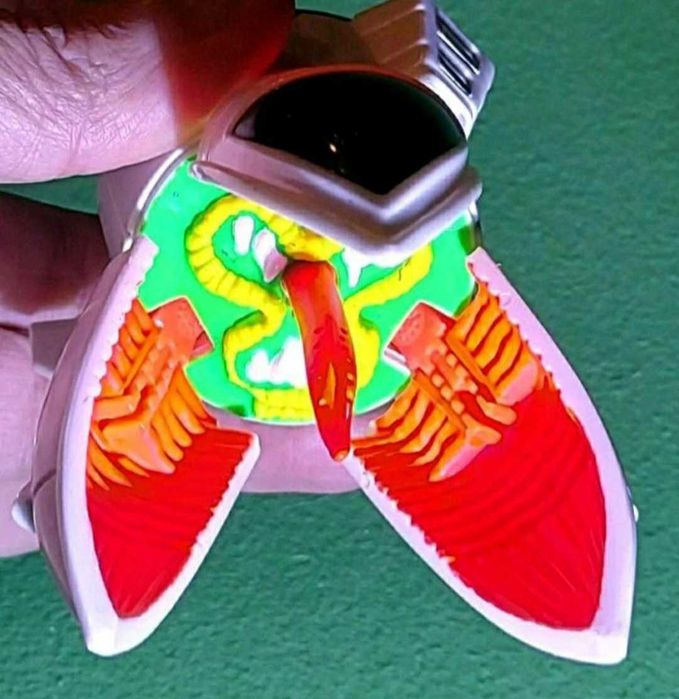 Attack Pack Alien Invaders Galactibite Rocket 1993 HotWheels