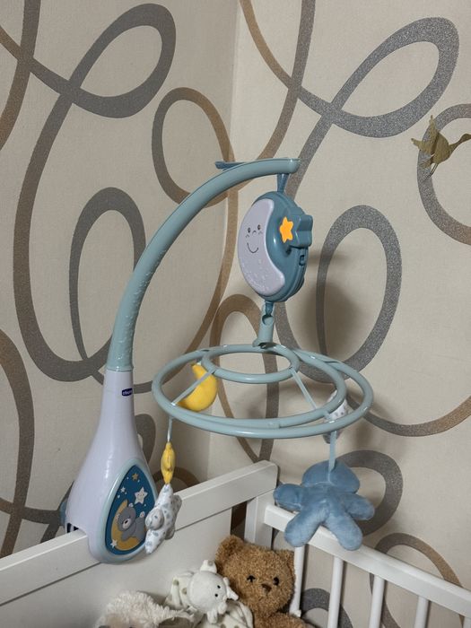 Іграшка-мобіль Chicco блакитна