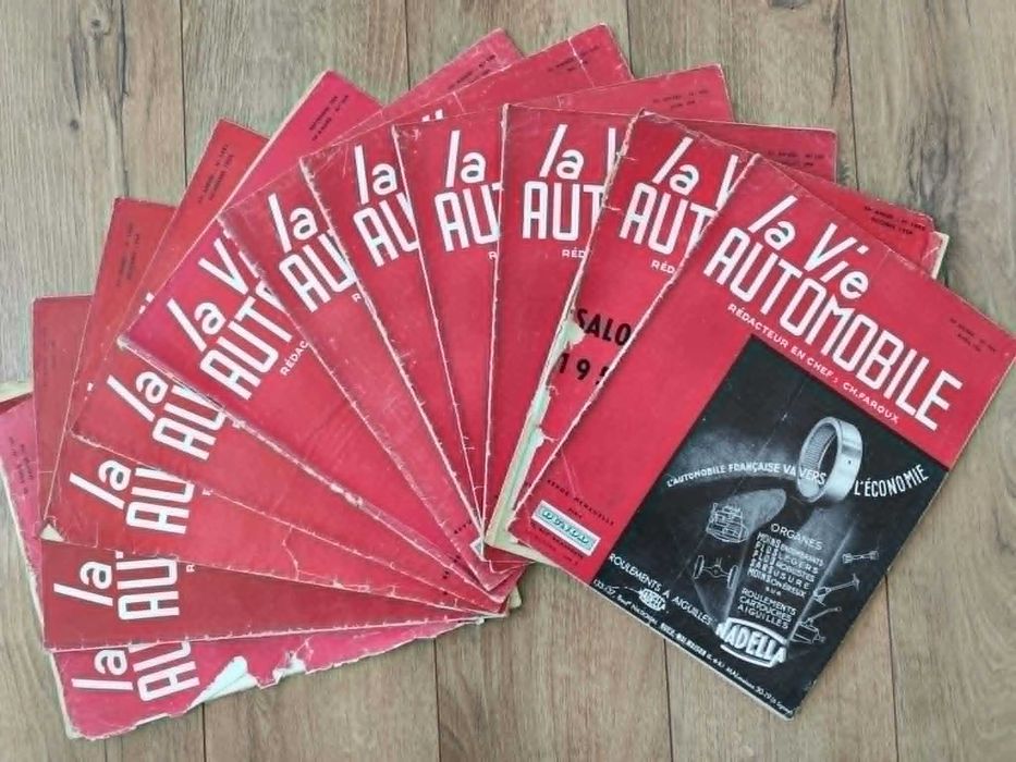 Czasopismo La Vie Automobile 1954