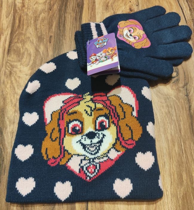 Komplet dla dziewczynki Psi Patrol Sky Granatowy