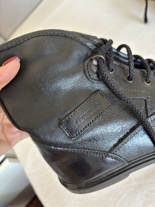 Botas de pele