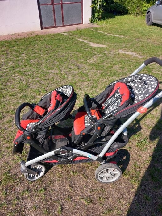 Wózek spacerówka podwójny
