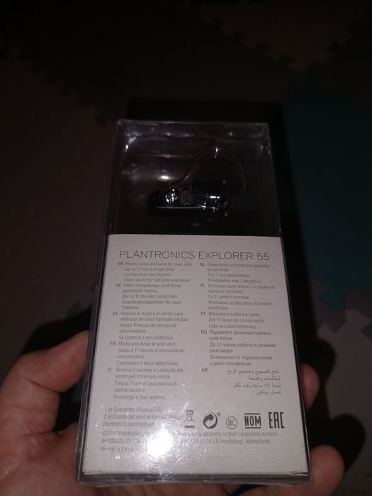 Plantronics Explorer 55 nowy z Polski słuchawka bluetooth oryginalny + nowa bateria