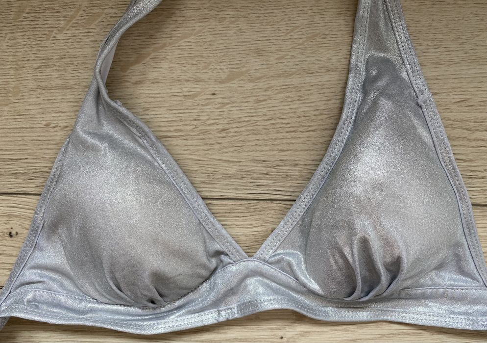 Shein góra od stroju kąpielowego srebrna XS/S