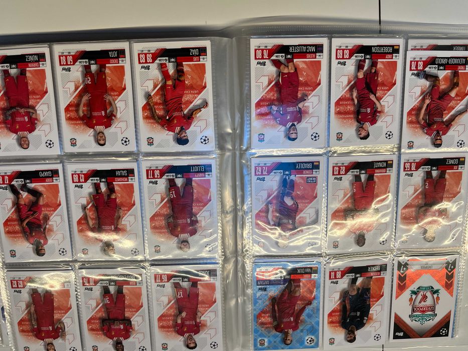 Cartas Match Attax 24/25 todas as 396 cartas base