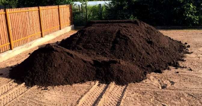 KOMPOST NATURALNY DO OGRODU Ziemia ogrodowa Czarnoziem Torf Dostawa