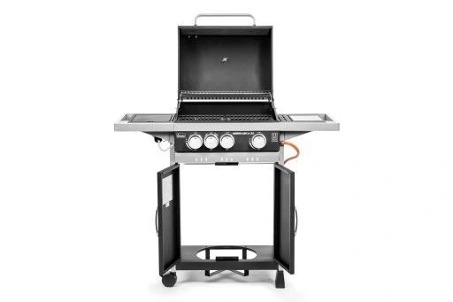 grill gazowy nebraska activa 3+1 żeliwny ruszt