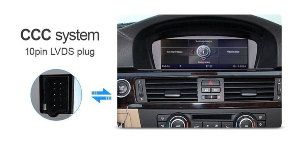 Ecrã Android 14.0 Car DVD player multimédia de rádio para BMW (NOVOS)