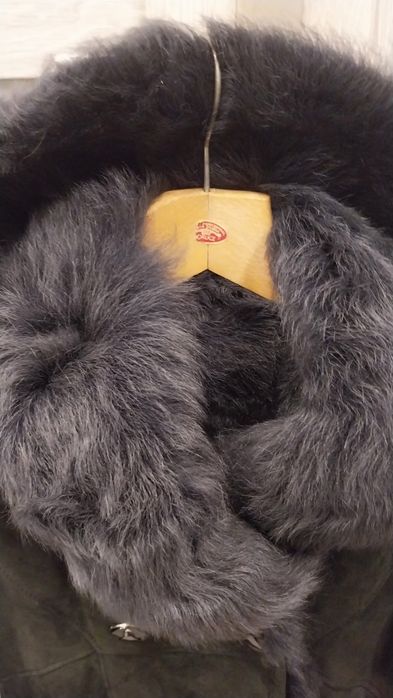 Futro naturalne z  Lamy. Przepiękne:) OKAZJA !