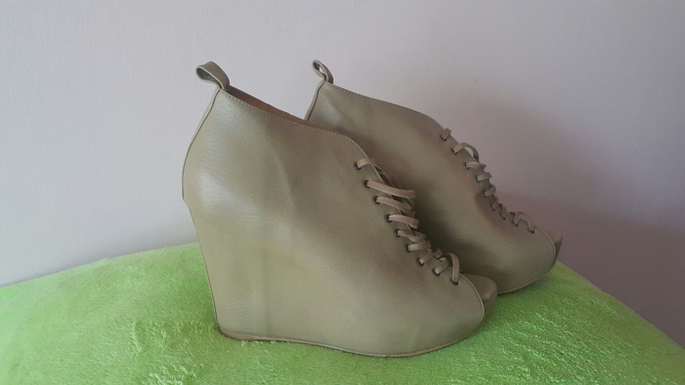 Buty skórzane stradivarius jak nowe rozm.38