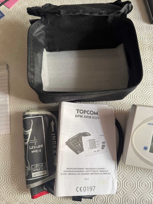 Medidor tensão arterial - Topcom BPM