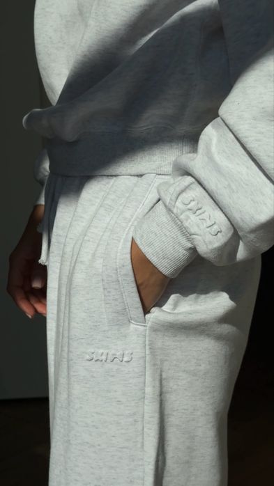 Оригінал! Костюм Skims Cotton Fleece (світшот + штани) розмір S alo