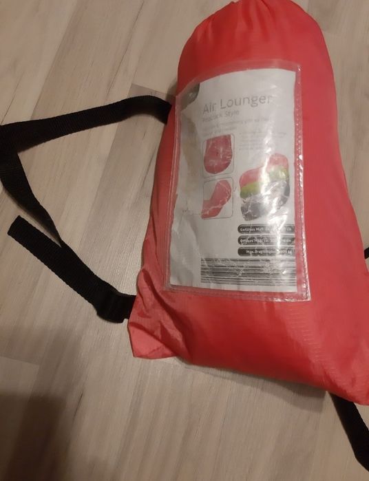 Sofa dmuchana wiatrem leżak materac