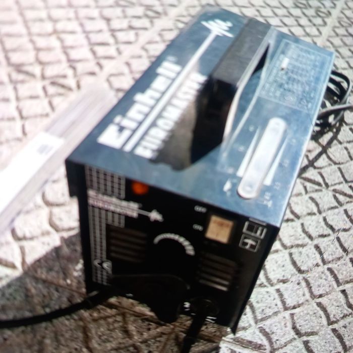 Aparelho de soldar  einhell eletrodos