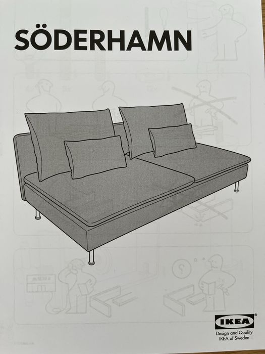 Pokrowce na kanapy Soderhamn z Dekorii
