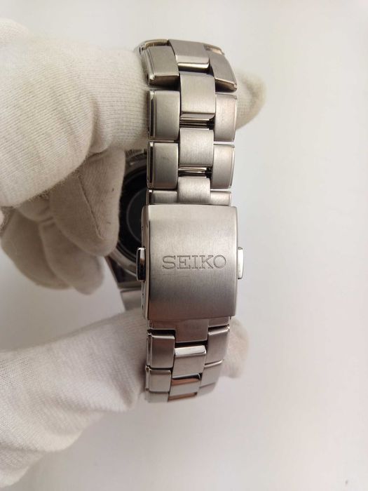 Мужские часы Seiko Solar SBTM083 титан радиоконтроль сапфир Japan made