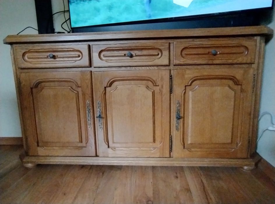 2 Komody dębowe 150 i 110