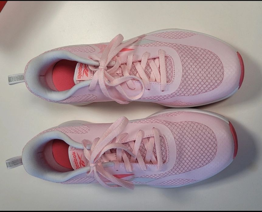 Adidasy reebok 38 24.5cm różowe bieganie