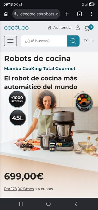 Robot de cozinha Novo
