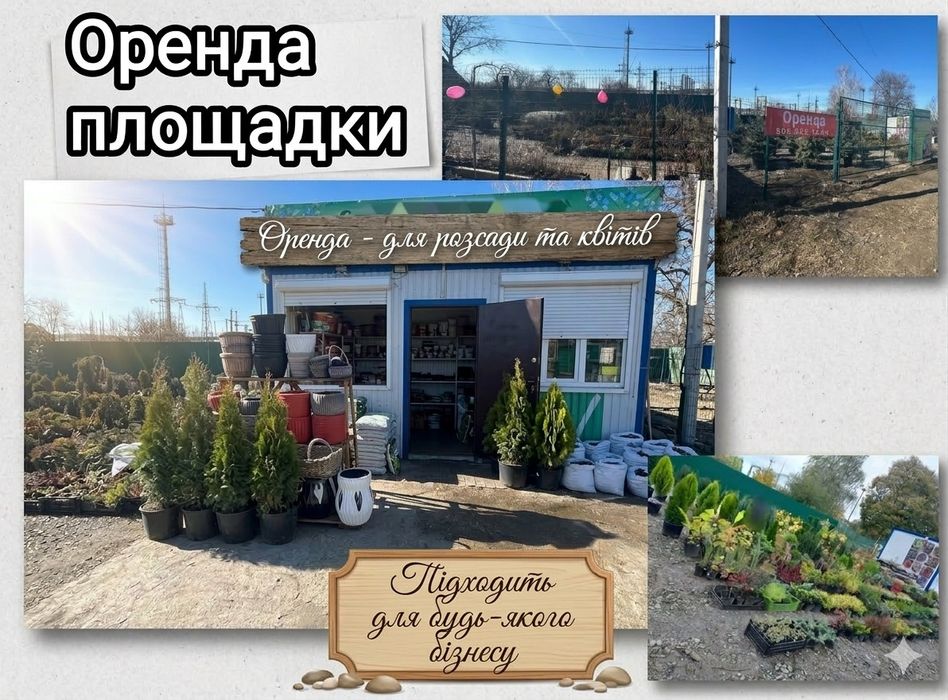 Оренда комерційного участка