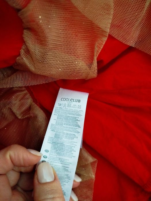 Czerwona sukienka Cool club 62