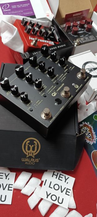 Walrus Meraki QI keeley Beetronics Crazy Tube Circuits