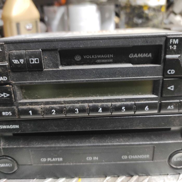 Radio Samochodowe Vw Gamma + Zmieniarka Komplet