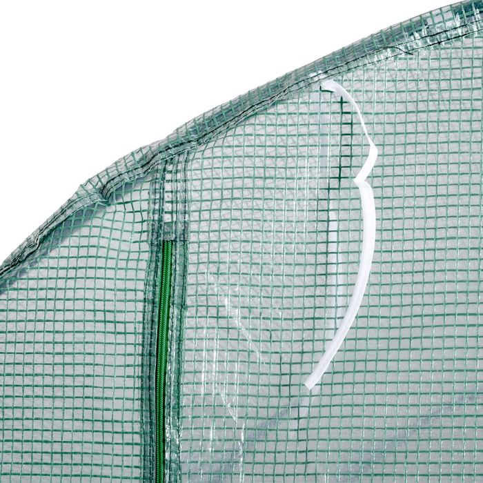 Estufa para Horta ou Jardim Transparente 250x200x200 cm com 4 Janelas