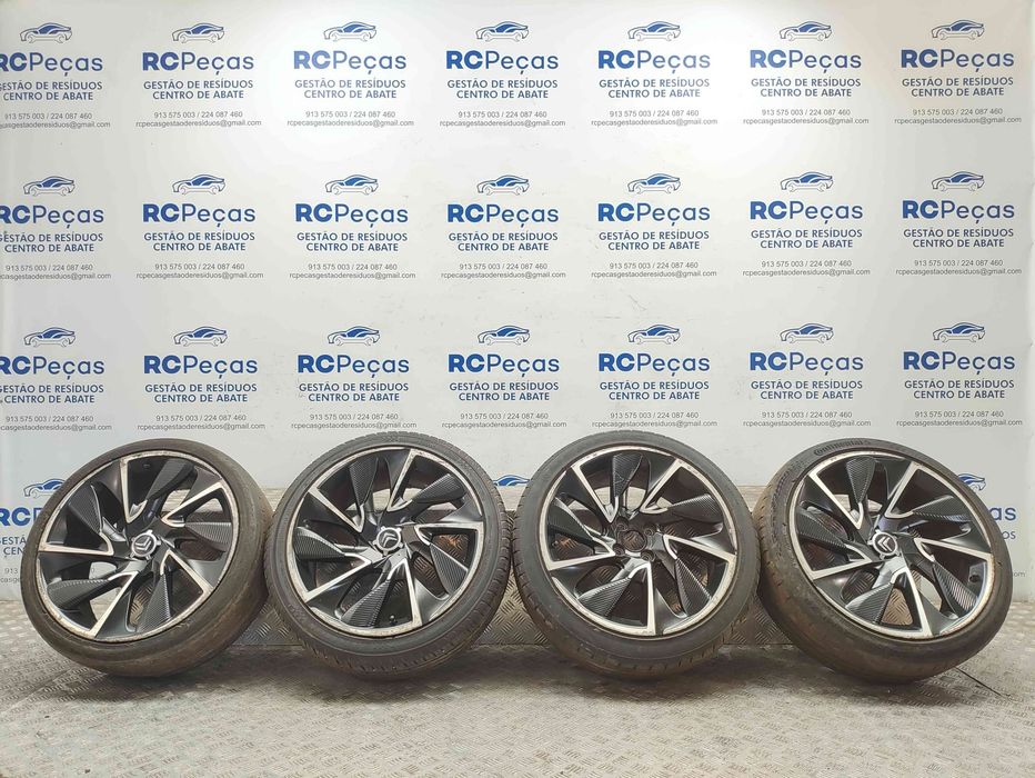Conjunto de jantes 19 Cairns originais Citroen DS5 de 2011 a 2018 8,5J ET29 4x108