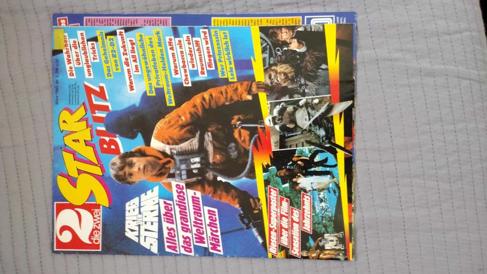 plakat z STAR BLITZ - Gwiezdne wojny