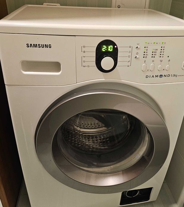 Pralka Samsung WF8502NGV 5 kg 1200 obr/min uszkodzona