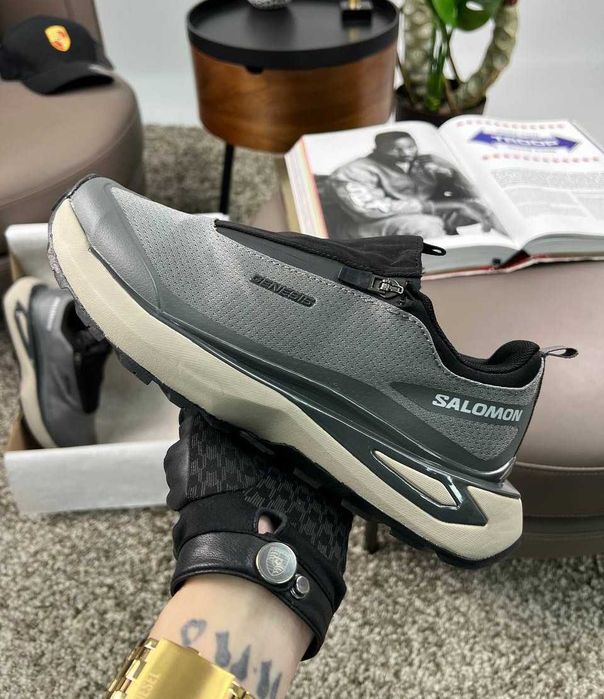 !SALE! Salomon Odyssey Genesis Grey Black Premium 41 42 43 44 45 сітка літні