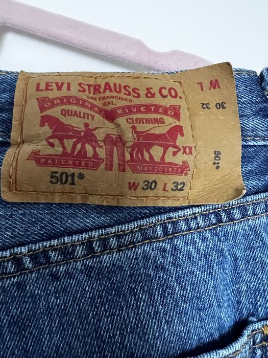 Levis 501 r 30/32 pas 84cm