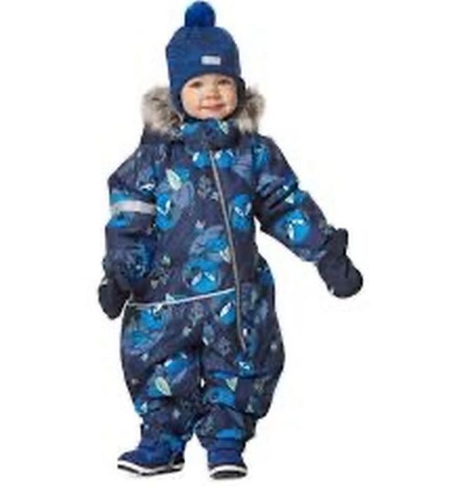Reima lassie комбінезон зимовий термо- водонепроникний 74 см
