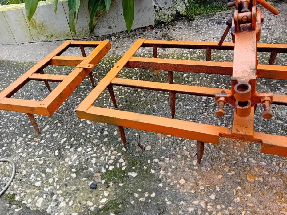 Conjunto de 3 Grades Alfaias Agrícolas