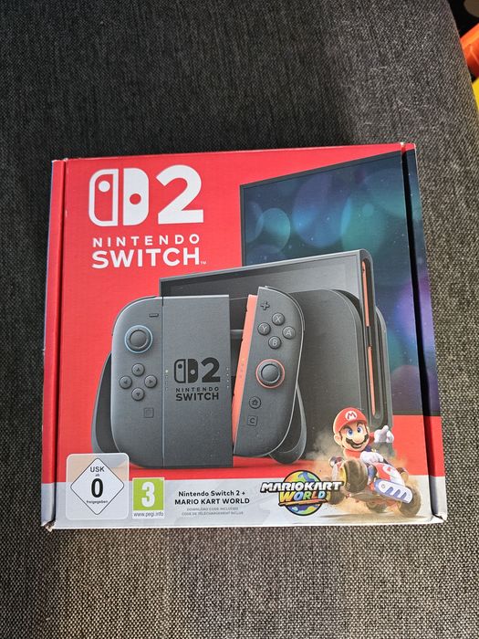 Nintendo switch 2 Nova + 4 jogos + Bolsa de transporte