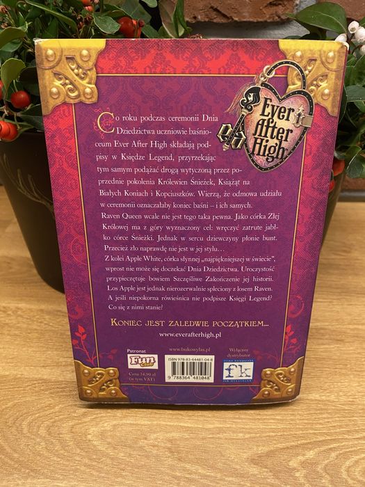 Książka Ever After High Księga Legend